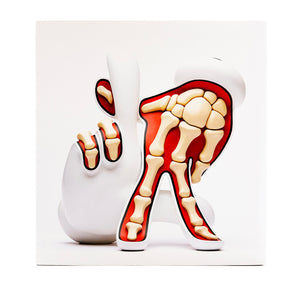 OG SLICK x JASON FREENEY 'LA Hands: Dissected' (2023) Vinyl Art Sculpture - Signari Gallery 