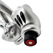 Load image into Gallery viewer, OG SLICK 'LV Hands' (2025) Hand-Embellished Designer Art Sculpture (silver)