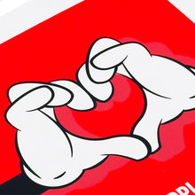 Load image into Gallery viewer, OG SLICK x SuperPlastic 'Love Red' (2023) Spray Can Figure/Print Collectors Set