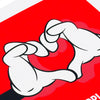 OG SLICK x SuperPlastic 'Love Red' (2023) Spray Can Figure/Print Collectors Set