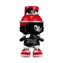 Load image into Gallery viewer, OG SLICK x SuperPlastic 'Love Red' (2023) Spray Can Figure/Print Collectors Set