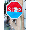 OAKOAK 'STOP!' (2019) Framed Oversized Sticker/Decal - Signari Gallery 