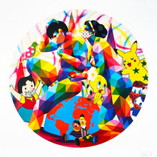 Load image into Gallery viewer, OKUDA &#39;Love in Pandemia&#39; (2020) Giclée Print - Signari Gallery 