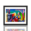 OKUDA 'World Can't Fly Without the Shaman' (2017) Framed Show Card - Signari Gallery 