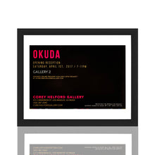 Load image into Gallery viewer, OKUDA &#39;World Can&#39;t Fly Without the Shaman&#39; (2017) Framed Show Card - Signari Gallery 