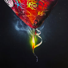 Load image into Gallery viewer, ONEMIZER &#39;Burning Love&#39; (2025) Giclee Print - Signari Gallery 
