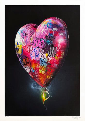 ONEMIZER 'Burning Love' (2025) Giclee Print - Signari Gallery 