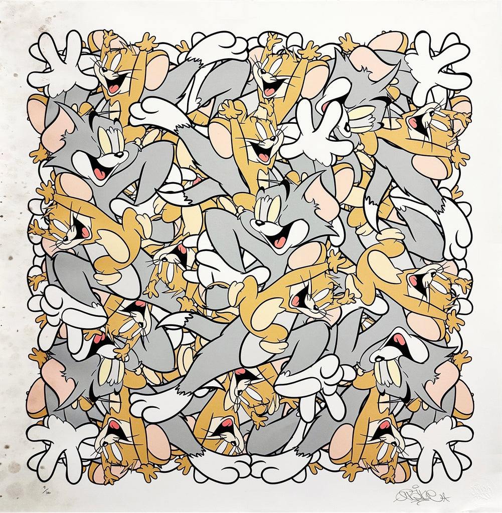 OPAKE 'Loop of Pursuit' (2024) Hand-Varnished Archival Pigment Print*