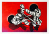 OTTO SCHADE 'Mickey Struggling' (2021) Giclée Print - Signari Gallery 