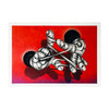 OTTO SCHADE 'Mickey Struggling' (2021) Giclée Print - Signari Gallery 