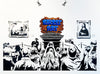 OUTIS 'Revandalism' (2015) Custom Framed Screen Print (blue)