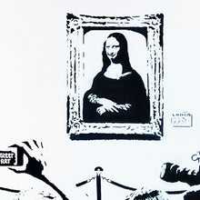 Load image into Gallery viewer, OUTIS 'Revandalism' (2015) Custom Framed Screen Print (blue)