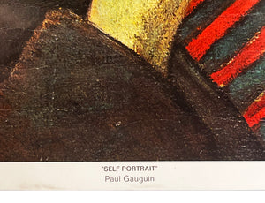 PAUL GAUGUIN (after) 'Self Portrait' Offset Lithograph - Signari Gallery 
