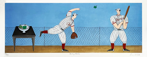 PAULA McARDLE 'Batting Practice' (2007) Serigraph Print - Signari Gallery 