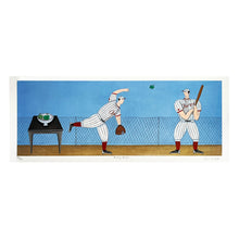 Load image into Gallery viewer, PAULA McARDLE &#39;Batting Practice&#39; (2007) Serigraph Print - Signari Gallery 