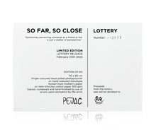 Load image into Gallery viewer, PEJAC &#39;A Forest&#39; + The Boss + So Far, So Close&#39; (2018-2022) Custom Framed Lottery Edition Postcard Set