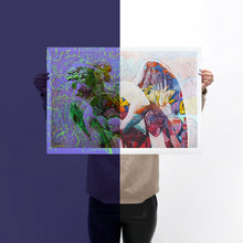 Load image into Gallery viewer, PICHIAVO &#39;Eros Lefkos&#39; Glow-in-the-Dark Giclée Print (#176) - Signari Gallery 