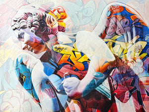 PICHIAVO 'Eros Lefkos' Glow-in-the-Dark Giclée Print (#176) - Signari Gallery 