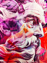 Load image into Gallery viewer, PICHIAVO &#39;Orphic Hymn To Poseidon&#39; (magenta) Giclée Print - Signari Gallery 