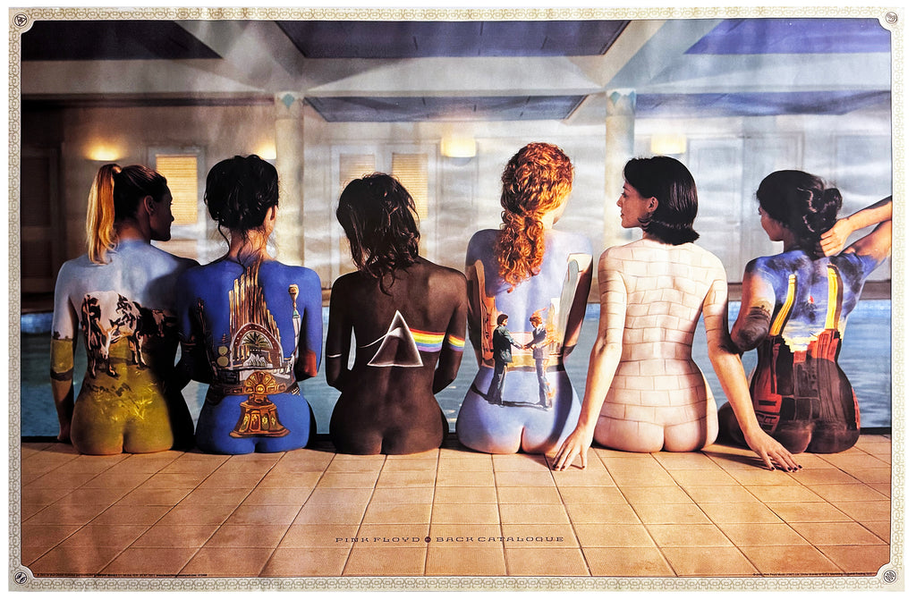 PINK FLOYD 'Back Catalogue' (2002) Original Lithograph Poster