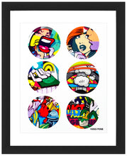 Load image into Gallery viewer, POSE &#39;Couples Therapy&#39; (2022) Framed 6-Piece Sticker/Decal - Signari Gallery 