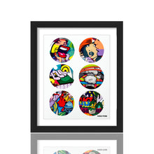 Load image into Gallery viewer, POSE &#39;Couples Therapy&#39; (2022) Framed 6-Piece Sticker/Decal - Signari Gallery 