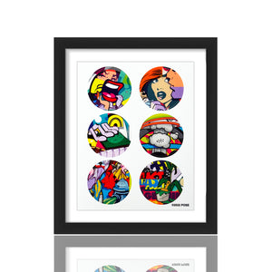 POSE 'Couples Therapy' (2022) Framed 6-Piece Sticker/Decal - Signari Gallery 