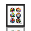 POSE 'Couples Therapy' (2022) Framed 6-Piece Sticker/Decal - Signari Gallery 