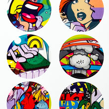 Load image into Gallery viewer, POSE &#39;Couples Therapy&#39; (2022) Framed 6-Piece Sticker/Decal - Signari Gallery 