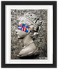 PREFAB 77 'Blind Faith' (2020) Framed Original Oversized Sticker - Signari Gallery 
