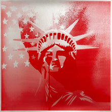 Load image into Gallery viewer, PURE EVIL &#39;Amerika&#39; (2018) Screen Print (red) - Signari Gallery 