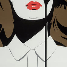 Load image into Gallery viewer, PURE EVIL 'Born to Die: Lana Del Rey's Nightmare' (2019) Custom Framed Screen Print