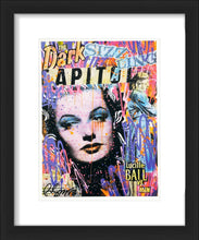 Load image into Gallery viewer, RENE GAGNON &#39;The Dark Sizzling Capital&#39; (2013) Original (framed) Artist Postcard