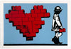 RENE GAGNON 'Don't LEGO My Heart' (2019) Screen Print