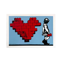 Load image into Gallery viewer, RENE GAGNON 'Don't LEGO My Heart' (2019) Screen Print