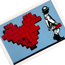 Load image into Gallery viewer, RENE GAGNON 'Don't LEGO My Heart' (2019) Screen Print