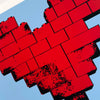 RENE GAGNON 'Don't LEGO My Heart' (2019) Screen Print