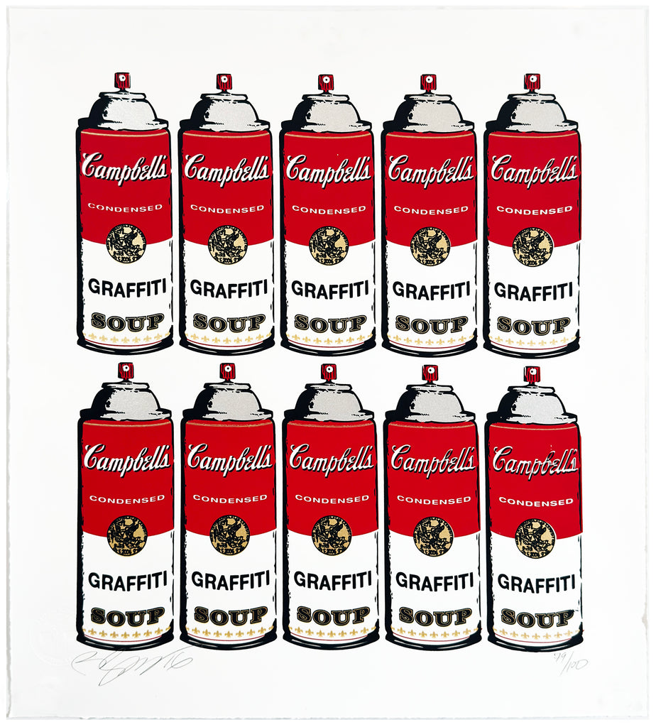 RENE GAGNON 'Graffiti Soup' (2016) 10-Year Anniversary Screen Print