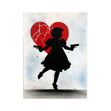Load image into Gallery viewer, RENE GAGNON 'Heart Breaker' (2014) Hand-Finished Screen Print