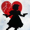 RENE GAGNON 'Heart Breaker' (2014) Hand-Finished Screen Print