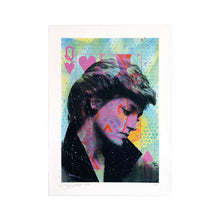 Load image into Gallery viewer, RENE GAGNON 'Queen of Hearts x Jagged Tears' (2022) Hand-Finished Screen Print