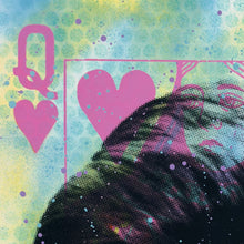 Load image into Gallery viewer, RENE GAGNON 'Queen of Hearts x Jagged Tears' (2022) Hand-Finished Screen Print
