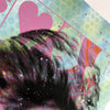 RENE GAGNON 'Queen of Hearts x Jagged Tears' (2022) Hand-Finished Screen Print