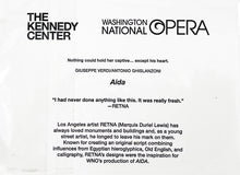 Load image into Gallery viewer, RETNA x Kennedy Center &#39;Aida&#39; Commemorative Magnet - Signari Gallery 