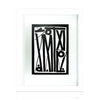 RETNA 'Coburn Projects-Pulse NYC' (2014) Rare Original (framed) Show Card