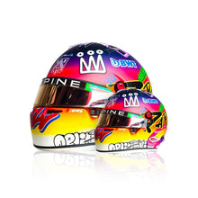 Load image into Gallery viewer, RICHARD ORLINSKI x Bell Racing &#39;Esteban Ocon&#39; Alpine F-1 Team Mini-Helmet