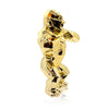 RICHARD ORLINSKI 'Kong Christmas' (2024) Chrome Resin Designer Art Figure (gold)