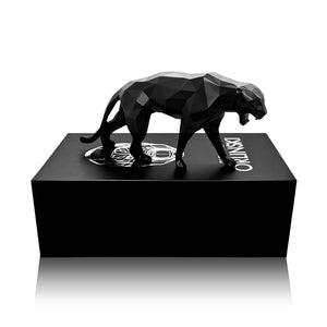 RICHARD ORLINSKI 'Panther' (2024) Matte Black Resin Art Figure