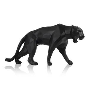 RICHARD ORLINSKI 'Panther' (2024) Matte Black Resin Art Figure