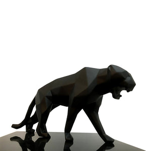 RICHARD ORLINSKI 'Panther' (2024) Matte Black Resin Art Figure